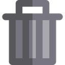 Trash, recycle, Garbage, Can, tin, Tools And Utensils Gray icon