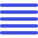 Multimedia, Text, justify, interface, Alignment, option, lines, symbol, signs RoyalBlue icon