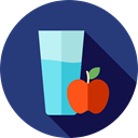 Apple, food, diet, Juice, Juice Bottle, Helthy Food, Food And Restaurant DarkSlateBlue icon