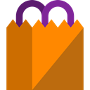 halloween, horror, Terror, paper bag, spooky, scary, fear Chocolate icon