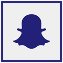 Logo, Social, Snapchat, media WhiteSmoke icon