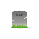 tombstone Black icon