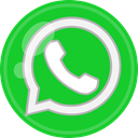 media, Social, Whatsapp LimeGreen icon