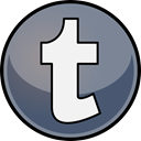 Tumblr, media, Social LightSlateGray icon