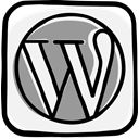 Communication, social media, Wordpress, Social, media, network, web WhiteSmoke icon