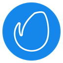 Envato, logo icon DodgerBlue icon