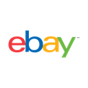 Ebay, E commerce, ebay logo icon Black icon