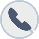 phone receiver, phone call, Cable, telephone, technology, wire WhiteSmoke icon