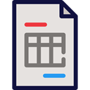 document, File, Archive, Page, interface, website, web page, Business And Finance Gainsboro icon