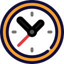clocks, Circular Clock, time, watch, timer, technology MidnightBlue icon