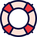 Business And Finance, save, help, lifeguard, Boat, Salvation MidnightBlue icon
