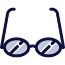 Business And Finance, reader, eyeglasses, reading glasses, Optic, optical Black icon