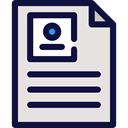 document, File, Archive, Text file, interface, Text Lines Gainsboro icon