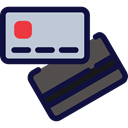 Money, Bank, Credit cards, banking, Business MidnightBlue icon