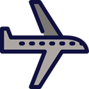 airplane, Business And Finance, Airport, transport, flight, Aeroplane Black icon