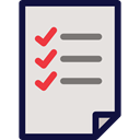 document, File, check mark, Lists, interface, Checked, checking, Business And Finance Gainsboro icon