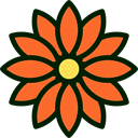 Flower, nature, petals, blossom, Botanical Tomato icon