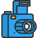 photograph, photo camera, Seo And Web, picture, interface, digital, technology DodgerBlue icon