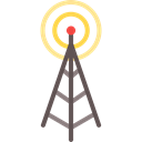 electrical, technology, Wireless Connectivity, Wifi Signal, Wireless Internet, Radio Antenna Black icon