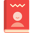 Book, school, education, reader, reading, Cover, Communications Tomato icon