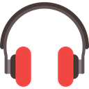 sound, Audio, music player, technology, earphones, Communications Black icon