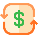 finances, Dollar Symbol, Business And Finance, Book, Business, economy PapayaWhip icon