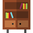 Book, Library, Bookcase, storage, furniture, Bookshelf, Furniture And Household SaddleBrown icon