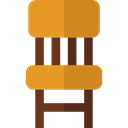 Furniture And Household, Comfort, office chair, Tools And Utensils, Comfortable, Seat, Chair Goldenrod icon