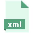 document, File, Format, Extension, xml Honeydew icon
