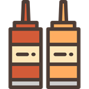 Condiment, Sauces, Food And Restaurant, food, Mustard, ketchup, Spicy DarkSlateGray icon
