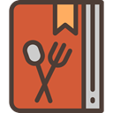 Cooking, ingredients, Food And Restaurant, Book, food, Cook, kitchen, Ingredient, Recipe Chocolate icon