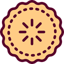 pie, food, Dessert, sweet, Bakery, Food And Restaurant Khaki icon