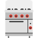 Cooking, Stove, kitchenware, Furniture And Household, Gas, technology, kitchen Gainsboro icon