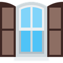 Construction And Tools, window, decoration, Curtains, Furniture And Household Gray icon