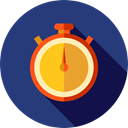time, miscellaneous, stopwatch, timer, Tools And Utensils, Seo And Web, interface, Chronometer, Wait DarkSlateBlue icon