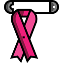 medical, Ribbon, signs, Aids, Solidarity, Healthcare And Medical Black icon