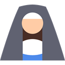 people, Christianity, religion, christian, religious, sister, Cultures DimGray icon