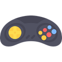 joystick, gaming, technology, video game, gamer, game controller Black icon