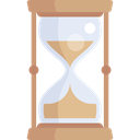 time, timer, waiting, clocks, Sand Clock Black icon