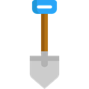 travel, Construction, Home Repair, Improvement, Construction And Tools, Holidays, gardening, shovel, Tools And Utensils Black icon