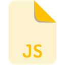 File, Extension, js, name BlanchedAlmond icon