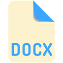 Extension, name, Docx, File BlanchedAlmond icon