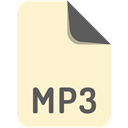 File, mp3, Extension, name BlanchedAlmond icon