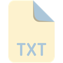 File, Txt, Extension, name BlanchedAlmond icon