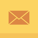 Email, envelope, Letter, Mail Icon Khaki icon