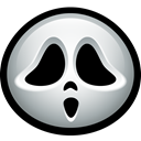 Ghost, slasher, scream, Ghostface, holloween, Mask, halloween Black icon