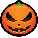 squash, spooky, scary, jack, halloween, pumpkin, jackolantern Chocolate icon