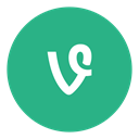 video, Social, Vine MediumSeaGreen icon