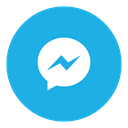 Messenger, Facebook, Social DodgerBlue icon