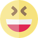 emoticons, Emoji, feelings, Smileys, happy Khaki icon
